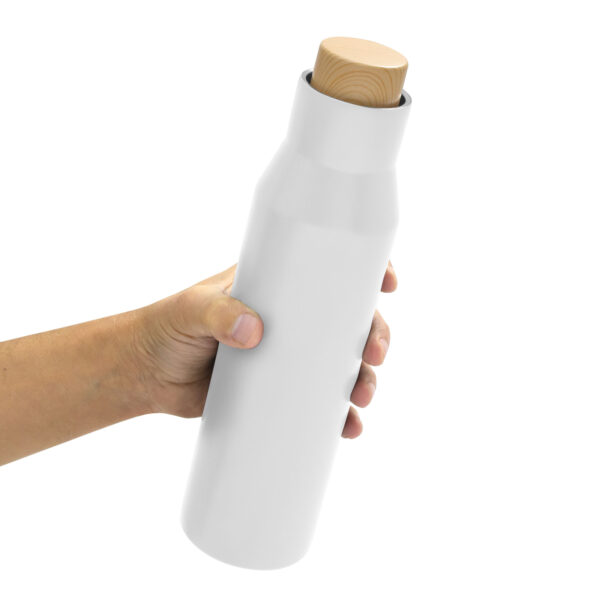 alt_promocional_publicitario_botella_termica_T699_blanco_mano Botella térmica "DORICA"