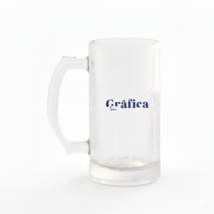 Chopp de Vidrio Esmerilado