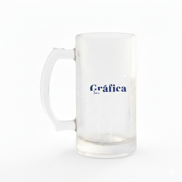 Chopp de Vidrio Esmerilado