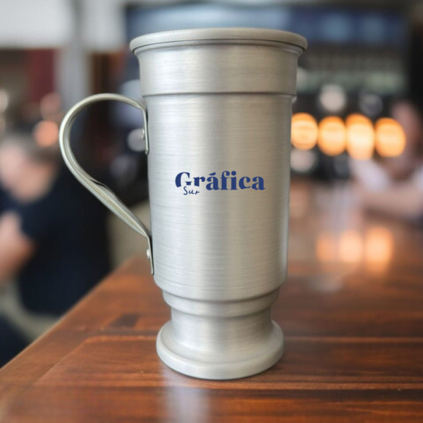 Chopp Fernetero Moderno de Aluminio Semi Glossy Natural