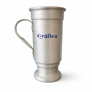 Chopp Fernetero Moderno de Aluminio Semi Glossy Natural